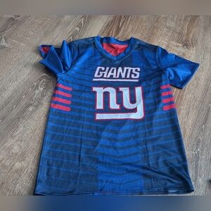 NY giants flag football boys large jersey